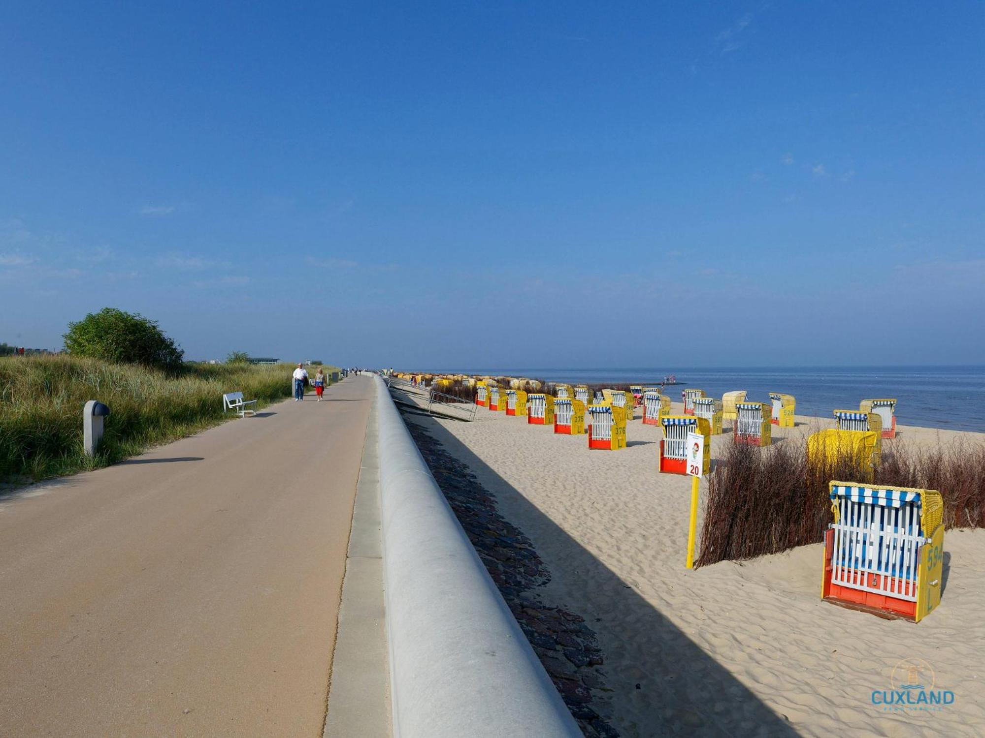 Whg. 121 Haus Jan am Strand Cuxhaven Exterior foto